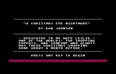 Christmas Eve Nightmare - Screenshot 01