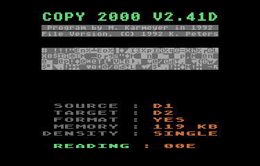 Copy 2000 2.41D - Screenshot 01