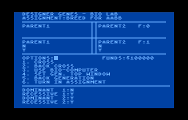 Designer Genes 1.0 - Screenshot 01