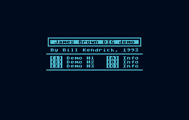 James Brown demo - Screenshot 01