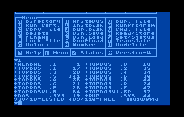 Top-DOS Manual - Screenshot 01