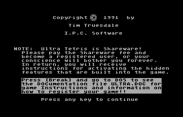 Ultra Tetris - Screenshot 02