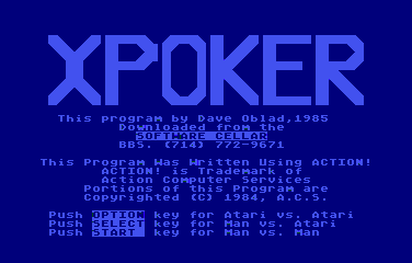 XPoker - Screenshot 01